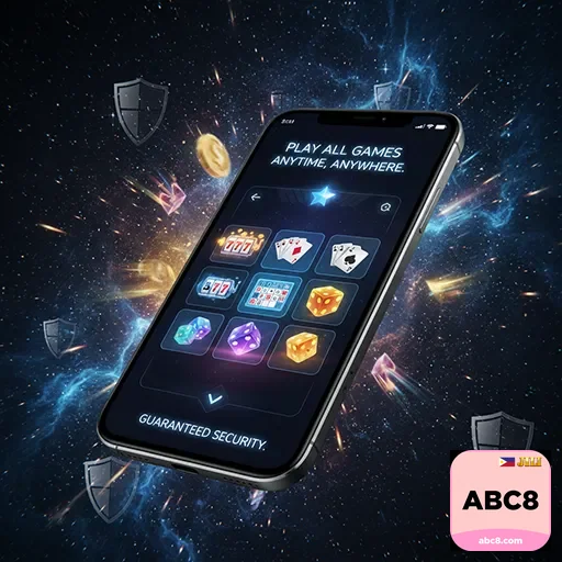 Mobile player enjoying casino games with bonuses