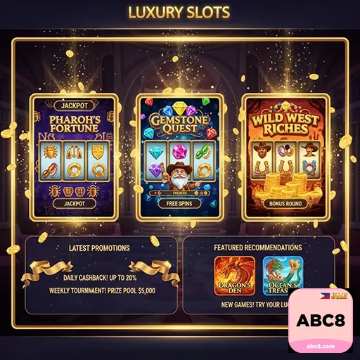 abc8 luxury slots promotions